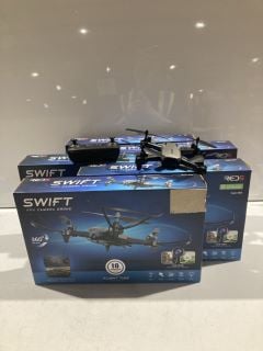 BOX OF RED5 SWIFT FPV CAMERA DRONE