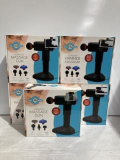 5 X CORDLESS MASSAGE GUN