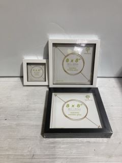 BOX OF ITEMS TO INCLUDE 4X4 FRAME