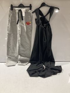 BOX OF ITEMS TO INCLUDE SONIA RYKIEL PARIS LAYA PANTS MIXED GREY 10 YR TOTAL RRP £123.99