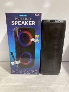 2 X PARTY BOX SPEAKER