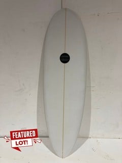 MALUKU FLYING FROG SURFBOARD 5FT 10, WHITE RRP £650