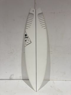 FOURTH WEEKEND ROCKSTAR - FISH SURFBOARD 6FT 0, WHITE/BLACK RRP £739