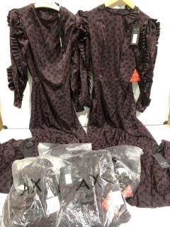 1 X BOX OF PREMIUM DESIGNER APPAREL TO INCLUDE AX PARIS DRESS SIZE 6