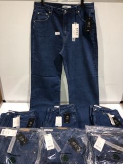 1 X BOX OF PREMIUM DESIGNER APPAREL TO INCLUDE NA- KD BLUE MENS JEANS SIZE 40