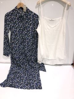 1 X BOX OF PREMIUM DESIGNER APPAREL TO INCLUDE RIVER ISLAND DRESS WOMENS SIZE UK 10