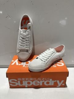 3 X SUPERDRY LOW PRO SNEAKER OPTIC WHITE UK 7