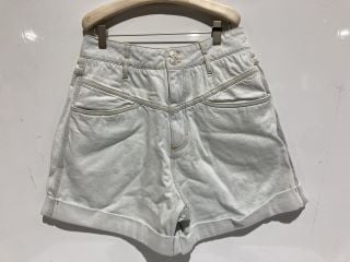 KENZO WOMENS DENIM SHORTS SIZE S TOTAL RRP £60