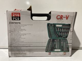 CR-V 216 PCS TO INCLUDE SET OF SPANNERS TOTAL RRP £ 110