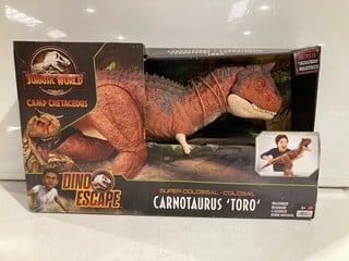 JURASSIC WORLD CAMP CRETACEOUS CARNOTAURUS TOY