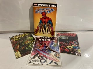 BOX OF ITEMS TO INCLUDE THE BRAVE AND THE BOLD BATMAN COMIC BOOK