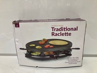 MTRONICS TABLE TOP SINGLE HOTPLATE HOB &ANDREW JAMES TRADITIONAL RACLETTE