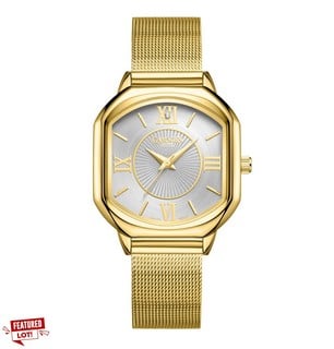 GAMAGES COUNTESS GOLD WHITE WATCH RRP £605