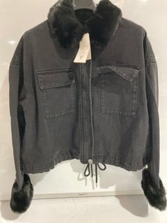 5 X MICHELLE KEEGAN JEAN COAT SIZE 14