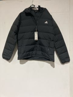 1 X ADIDAS HELIONIC HOODED JACKET BLACK SIZE L RRP £112