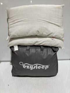 1 X EZYSLEEP DUVET TO INCLUDE 2 PILLOWS