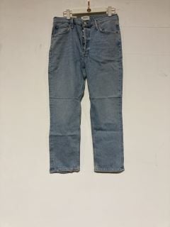 1 X AGOLDE RILEY HIGH RISE STRAIGHT CROP SIZE 29 RRP £240