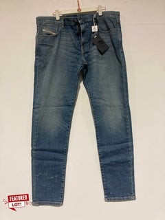 1 X DIESEL 38 REGULAR MIDE BLUE JEANS TOTAL RRP £150