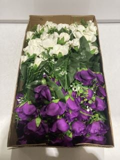 1 X BOX OF ROSE MIX BUSH ASSORTED COLOURS