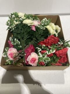 1 X BOX OF GARDEN ROSE BUSH ASSORTED COLOURS