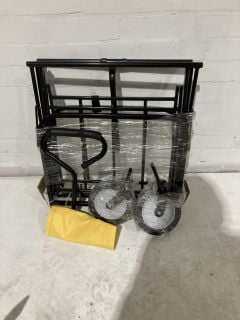 1 X YOLEO STATIC TROLLEY TOGETHER WITH A NASSCARTS TROLLEY