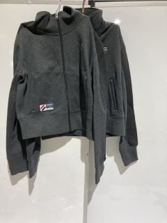 2 X PREMIUM DESIGNER APPAREL TO INCLUDE SUPERDRY FLEECE JACKET SIZE M TOTAL RRP £130