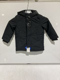 1 X HUGO BOSS CHILDRENS JACKET BLACK SIZE 4 RRP £60