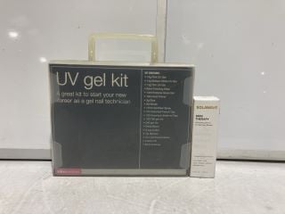 2 X BEAUTY ITEMS TO INLCUDE UV GEL KIT NAIL TECHNICIAN