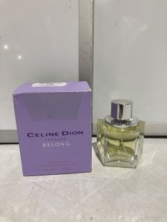 1 X CELINE DION PERFUMS BELONG 50ML