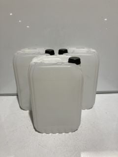 3 X LARGE WATER CONTAINERS