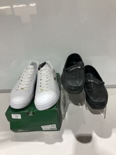 BUNDLE OF SHOES TO INCLUDE LACOSTE SIZE UK 9