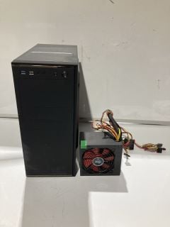 PC CASE TO INCLUDE ACE 75OW POWER SUPPLY