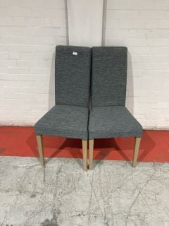 2 X JOHN LEWIS HIGH BACK DINING CHAIRS (003260171)