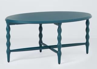 JOHN LEWIS BOBBIN COFFEE TABLE IN PEACOCK RRP £99 (003351138)