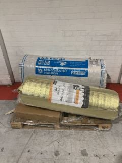 1 X PALLET INCLUDING 2 X BOXES CAROET TILES,LOFT ROLL NON COMBUSTABLE INSTALLION