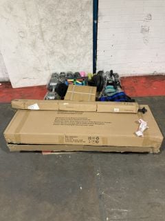 1 X PALLET OF WEIGHTS TO INCLUDE POWER TOWER