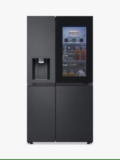 LG THINQ AMERICAN FRIDGE FREEZER GSXV91MCAE RRP £2302