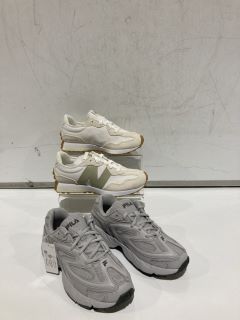 NEW BALANCE TRAINERS SIZE 4 TO INCLUDE FILA TRAINERS SIZE 3 1/2