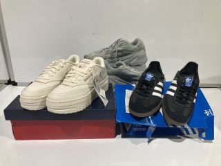 BOX OF MEN'S FOOTWEAR TO INCLUDE ADIDAS YEEZY BOOST 700 V2 TRAINERS SIZE 10