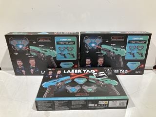 3 RED5 ELECTRONIC LASER TAG GAME SET