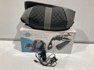 WELLBEING SHIATSU BACK & NECK MASSAGER & DUAL BATTLE GAME