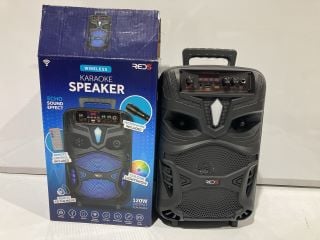 2 RED5 WIRELESS KARAOKE SPEAKER