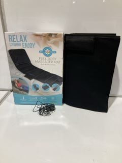 WELLBEING PRODUCTS TO INCLUDE WELL BEING FULL BODY MASSAGER MAT