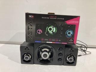 2 RED5 PARTY SPEAKER TO INCLUDE RED5 LIGHT UP GAMING SOUND SYSTEM