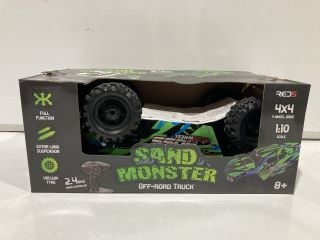 RED5 SAND MONSTER TRUCK & RED5 REMOTE CONTROL ROCK CRAWLER