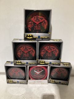 BOX OF DC DESK CLOCKS WITH ALARM FUNCTION