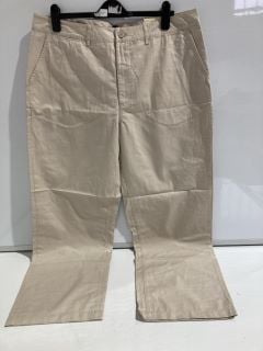 1 BOX OF PREMIUM DESIGNER APPAREL  TO INCLUDE RIVER ISLAND MENS COTTON WIDE LEGGED TROUSERS 38 REG RRP £120