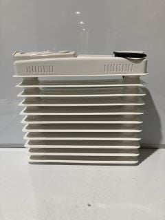 1 X NEO ELECTRIC RADIATOR WHITE DIMENSIONS 50.5 X 13.5 X 58CM