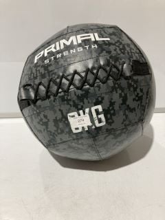 1 X PRIMAL STRENGTH 8KG MEDICINE BALL