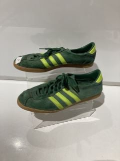 1 X ADIDAS VINTAGE 2010 LONDON GREEN/YELLOW MENS SIZE 11 TRAINERS